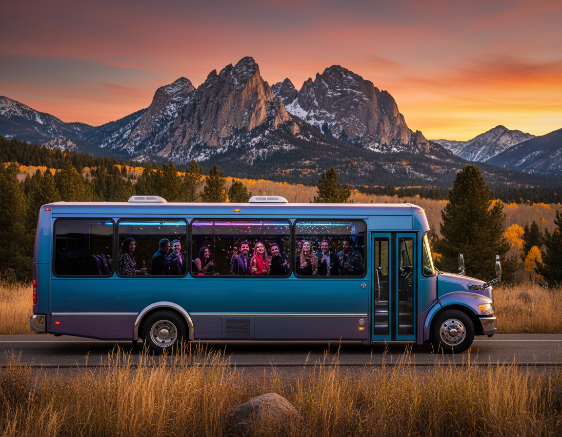 Thornton party bus and bus charter